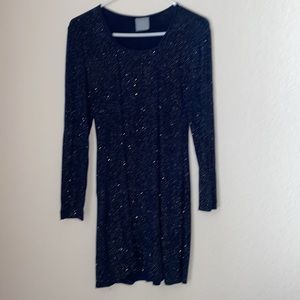 Vintage! Navy Sparkle Dress by Rabbit Rabbit Rabbit Designs